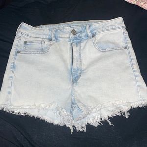 American Eagle, Size 8, light blue Jean shorts